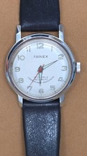 arnex 17 jewels incabloc Vintage Wristwatch 1318 WORKING CONDITION 