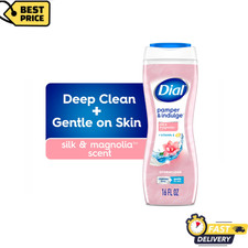Dial Pamper & Indulge Body Wash, Silk & Magnolia, Gentle on All Skin Types, 16Oz 0.31 per gallon