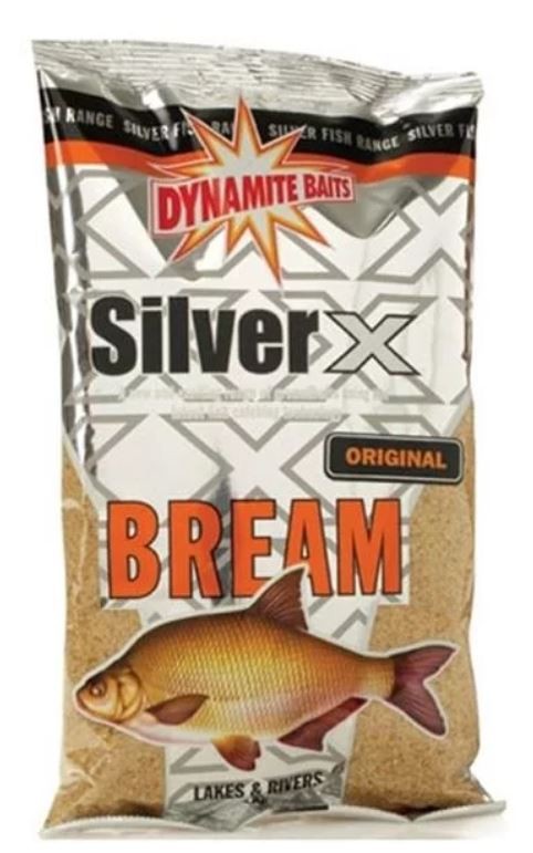 Динамитные приманки Silver X Bream Original 1 кг Brassenfutter Feederfutter 3290₽