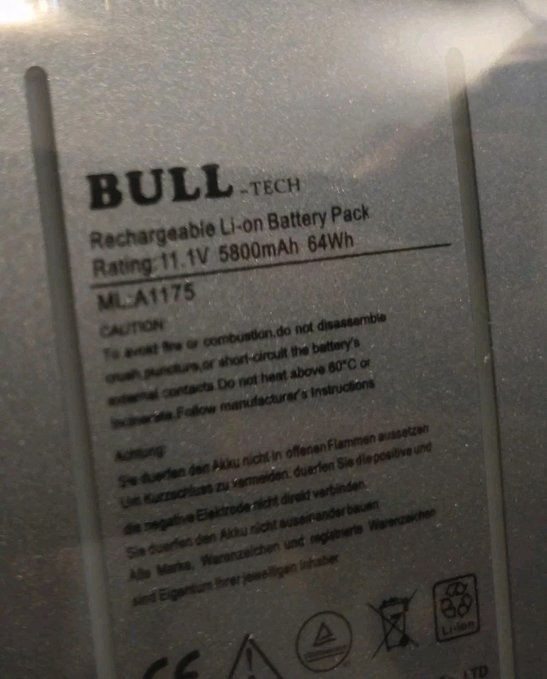 Apple MacBook Pro 15" bateria A1175 A1260 A1150 A1211 A1226 MA348 11.1V 5800mah - Imagem 4 de 4