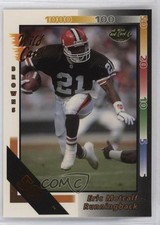 1992 Wild Card 50 Stripe Eric Metcalf #171 4gd