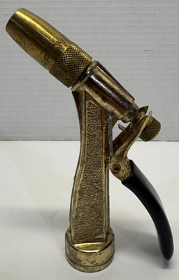 #ad Vintage CRAFTSMAN Brass Water Hose Single Spray Nozzle Ships Fast $24.99