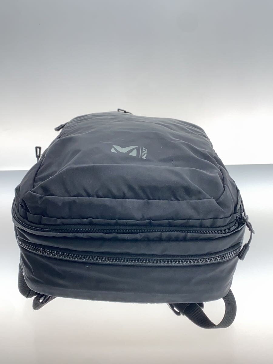 MILLET Backpack Nylon Black Solid Color MIS0696 - image 4