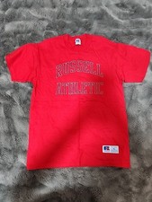 VINTAGE RUSSELL ATHLETIC FOOTBALL COTTON TEE SHIRT JERSEY SIZE M