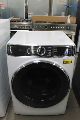 GE Profile PFD87GSSVWW 28'' White Front Load Natural Gas Dryer NOB #152615