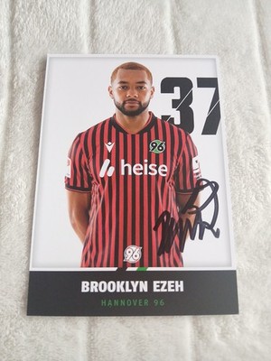 Signierte AK Brooklyn Ezeh Hannover 96 NEU 