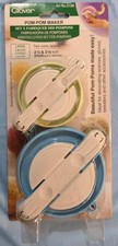 Clover Large Pom-Pom Maker 2-1/2"  3-3/8"