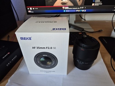 Meike AF 35mm f/2.0 SE Autofokus Objektiv Leica L 58mm Filtergewinde