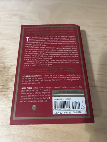 The Intelligent Investor Rev Ed.: The Definitive Book on Value Investing - Picture 2 of 2