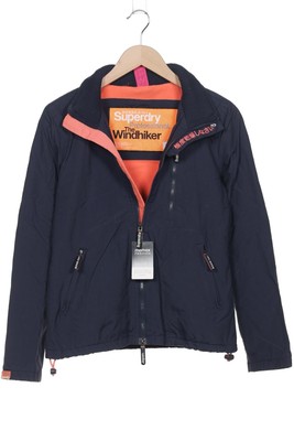 Superdry Jacke Damen Anorak Jacket Kurzmantel Gr. S Marineblau #phjql3m
