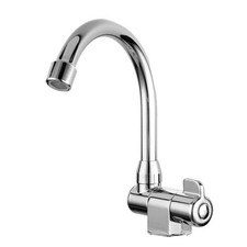 Durable 360 Rotating RV Faucet - Single Handle Cold Water Tap for Kitchen, Ca...