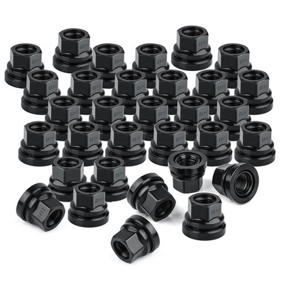 #ad #ad 32x Wheel Lug Nuts for 1999 2002 Ford F250 F350 14x2mm Thread Flat Washer $55.00