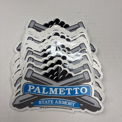 Palmetto State Armory Stickers Lot Of 10 Ammo Bullet Decal Window Car Truck Safe