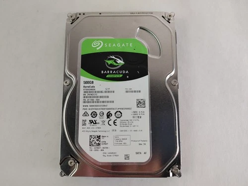 Seagate ST500DM009 BarraCuda 500 GB 3.5" SATA III Desktop Hard Drive