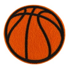 BASKETBALL SO COOL IRON ON PATCH. SO AWESOME FREE STICKER WITH PURCHASE