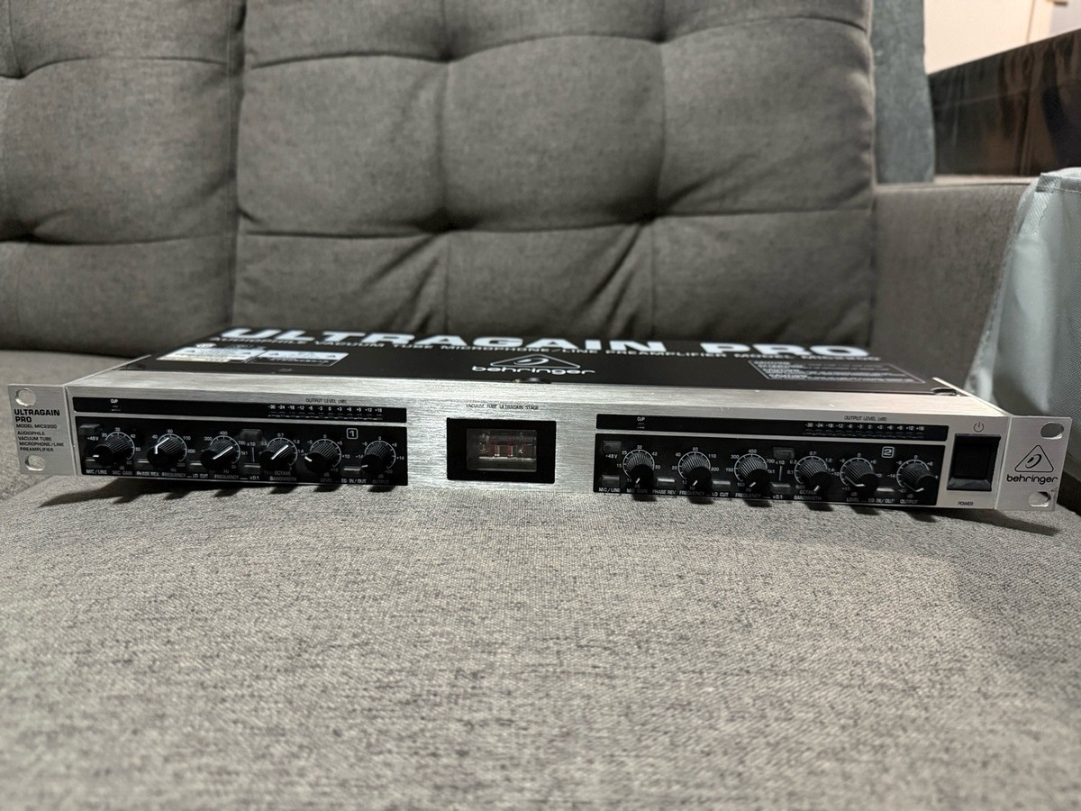 behringer ultragain pro mic2200 | eBay