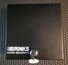 Brinks Home Security Lock Box w/ 2 Keys & Tray 8x8x4