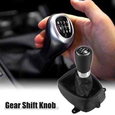 6 Speed Manual Gear Shift Knob with Gaiter Boot for Honda Accord VIII 8 MK8 new