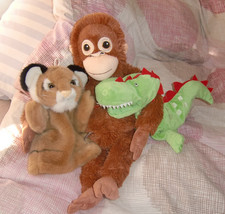 ❤️ IKEA ❤️  Orang Utan Affe 60cm & Handpuppe Kuschelwuschel Löwe Baby