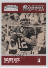 2016 Panini Contenders Draft Picks Old School Colors Andrew Luck #5 0nr3