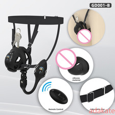 Mamba Remote Control Male Chastity Cage Device CB with 6 Rings Lock Exercises