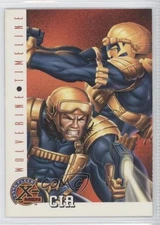 1996 Fleer Marvel X-Men Wolverine Timeline CIA #81 1k3