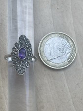 Ancienne bague en argent massif 925 Taille 52 poids 3,6