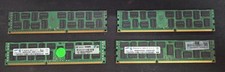 Lot of 4 Samsung M393B1K70CH0CH9 DDR3 Server RAM, 4 8GB modules, 32GB total