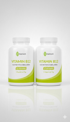 2x Vitamin-B12-je 120 Kapseln