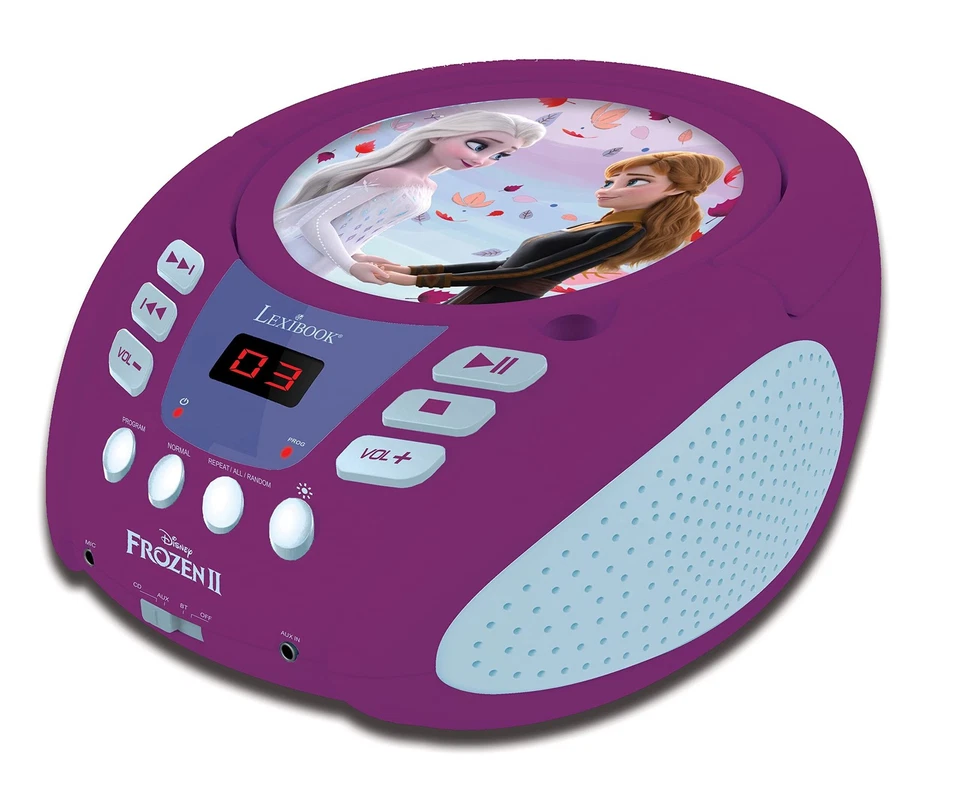 Lexibook Disney Eisprinzessin Kinderradio Bluetooth CD-Player - Zustand sehr gut - Bild 2 von 3