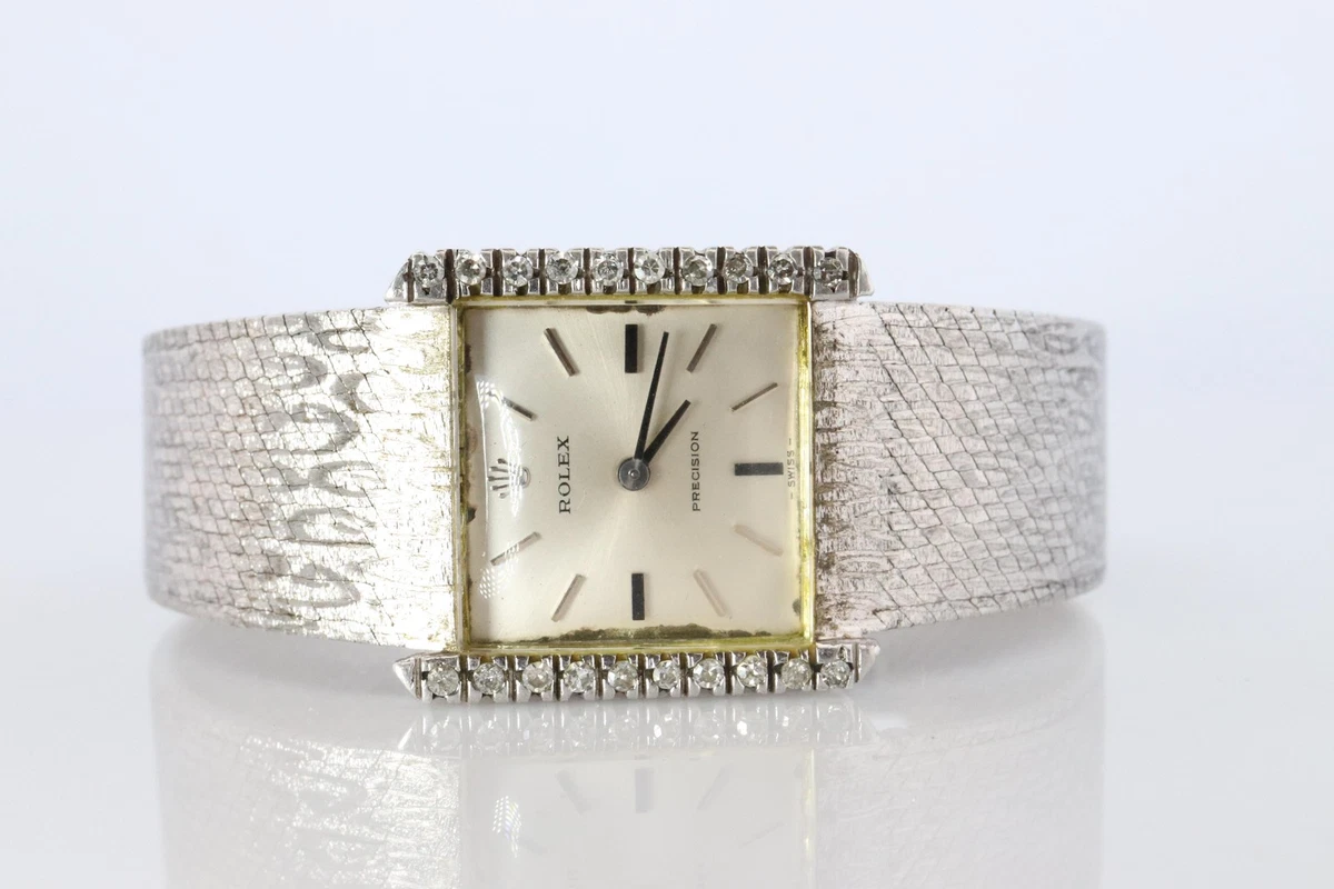 【正規品　ロレックス　precision ref. 2611】 ロレックス ROLEX PRECISION 18KWG金無垢 レディース Ref.2611 | アン