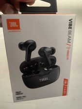 JBL Vibe Beam True Wireless Bluetooth Earbuds - Black