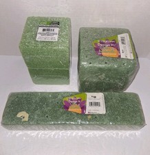 Floral Foam Set Of 4 Misc Lot Floral Craft Green Foam Blocks 2.9  X 3.9  X 3.9  
