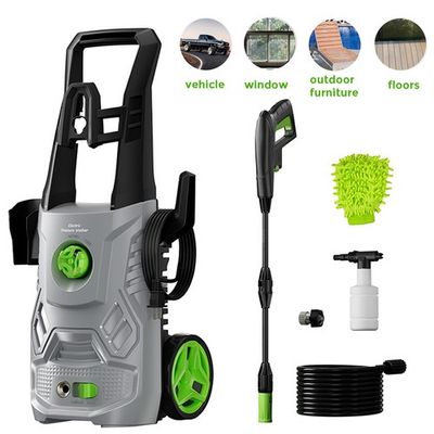 #ad Electric Pressure Washer 4500PSI Washer Cleaning Machine with High Pressure Hose $107.99