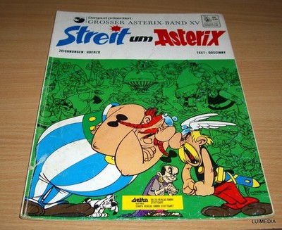 COMIC Streit um Asterix  Großer Asterix Band XV 15 1986 DELTA (c12)