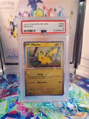 POKEMON M24 EN-MCDONALD'S COLL #002 PIKACHU - MINT PSA 9 | eBay