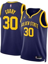 Jordan Golden State Warriors Steph Curry 30 Statement Swingman Jersey Men's XL