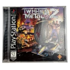 Twisted Metal 2 CIB Black Label Sony PlayStation 1 PS1 Tested Working