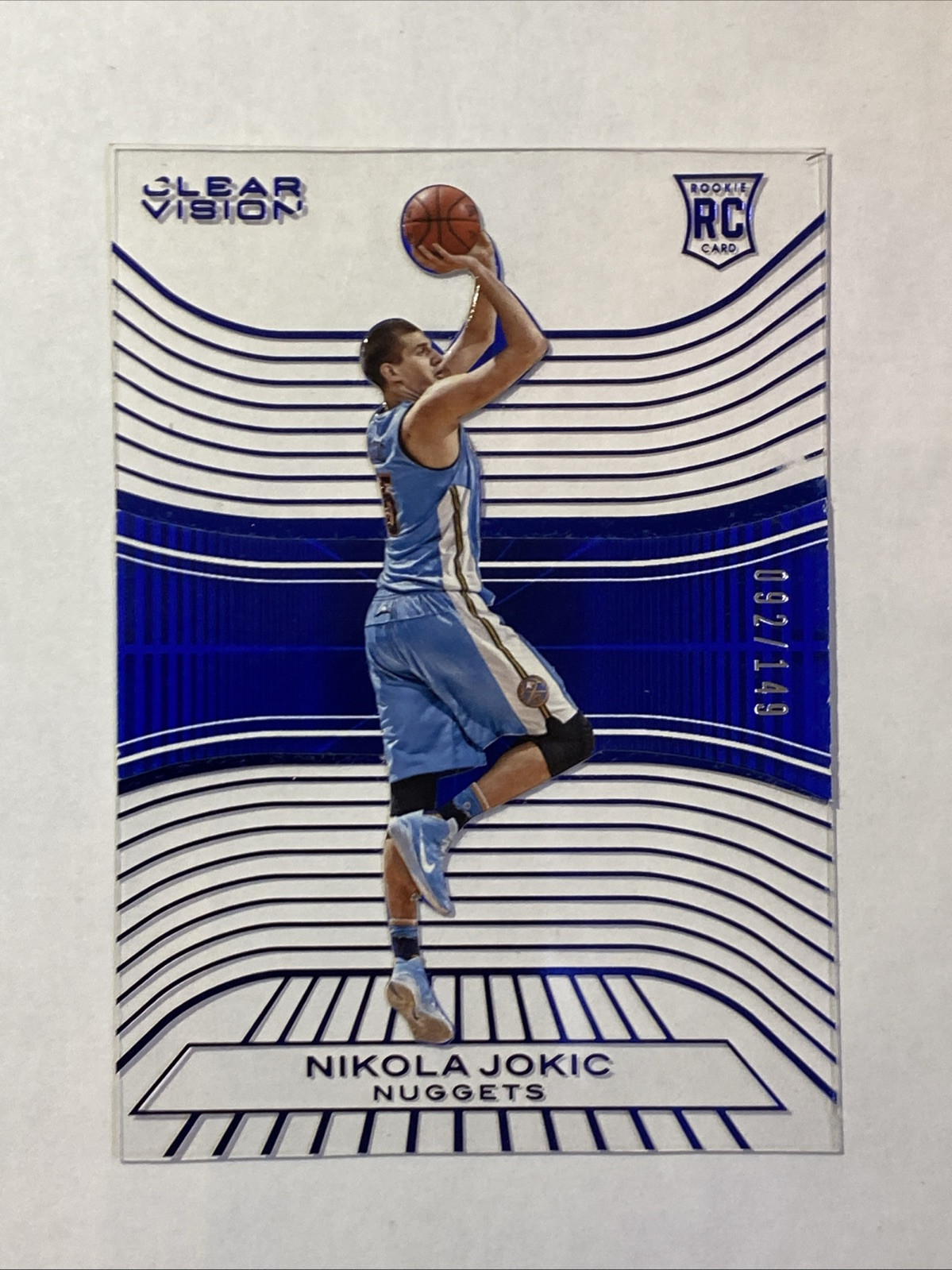 Nikola Jokic 2015 Clear Vision #99 Blue /149 Price Guide - Sports
