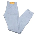 Naked & Famous Denim Jeans Size W36xL35 Super Guy Sky High Selvedge - Pale Blue
