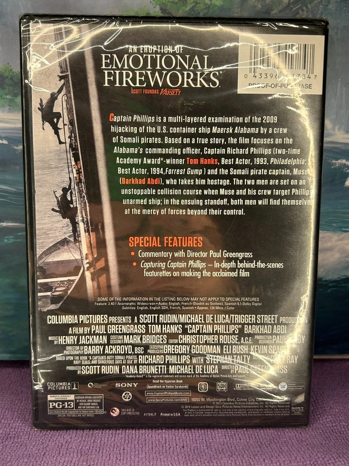 Captain Phillips (DVD, 2013) - Image 2 of 3