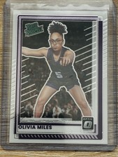 2025-26 Panini Donruss OLIVIA MILES Optic Rated Prospect RC Lynx