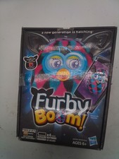 FURBY BOOM GENUINE Blue Pink Black Triangles Electronic Interactive Toy Hasbro