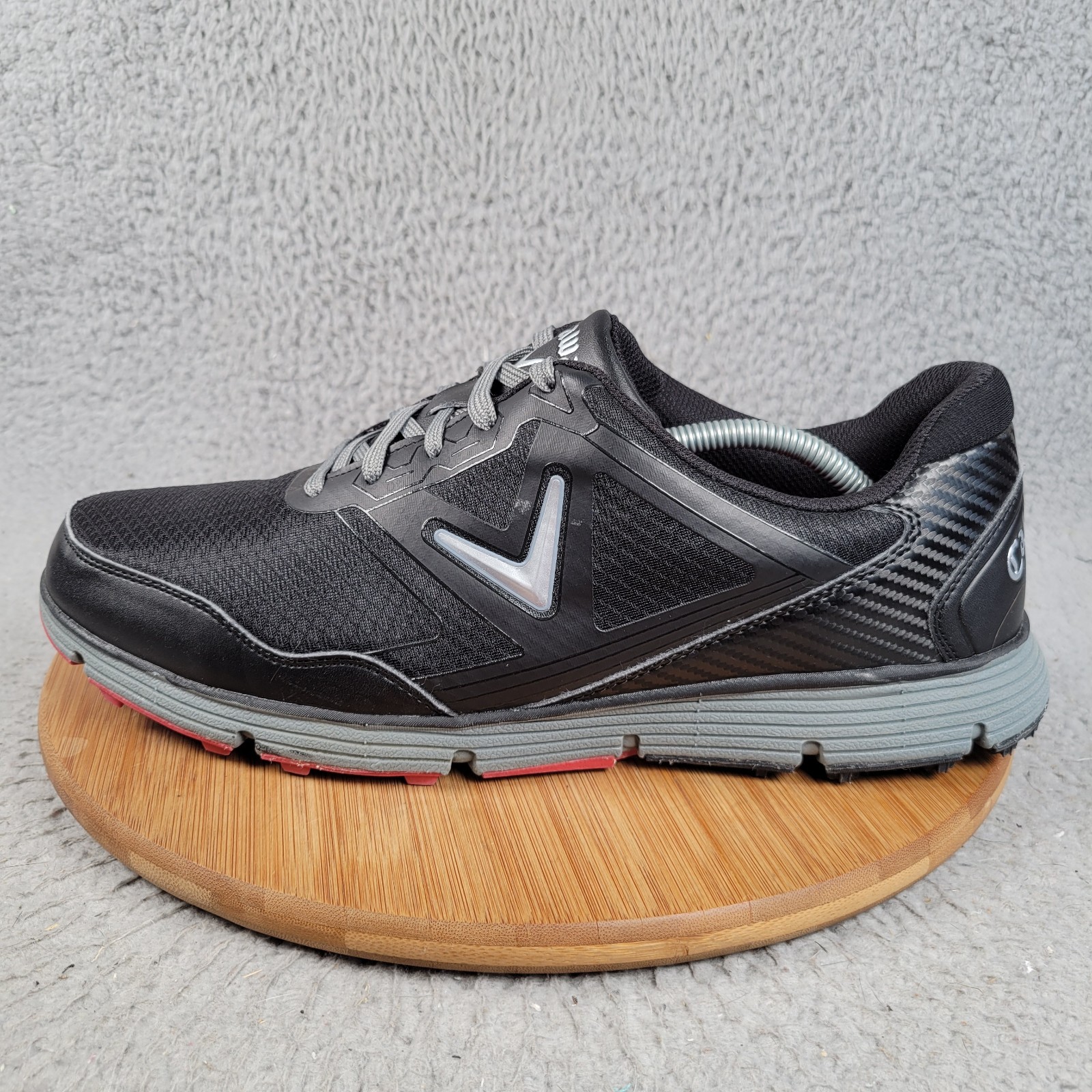 Mens 12 Wide 2e Black Spikeless Course Cg102bgr