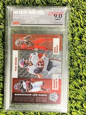 2020 Panini Mosaic Tom Brady / Evans / Jones II Flea Flicker #FF13 DGA 9.0