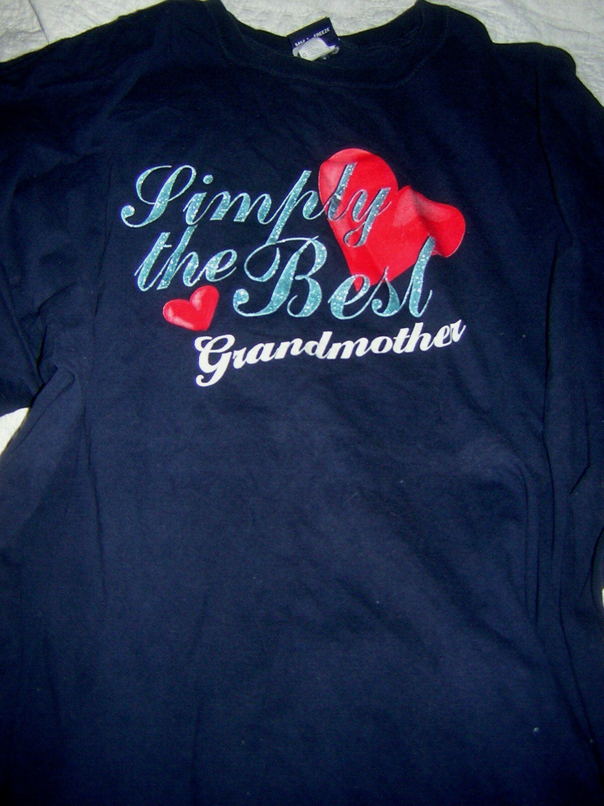 Women's Tee Shirt Time To Celebrate Woman GRANDMA Nav… Gem