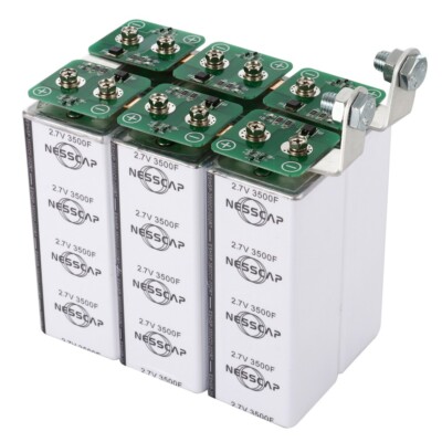 NESSCAP 16V 583F Super Audio amplifier Capacitor Battery 6pcs 2.7V 3500Farads