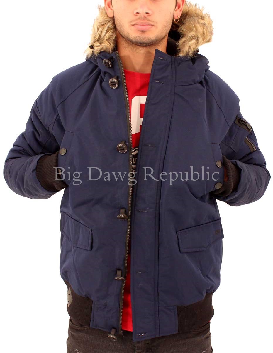 Short Parka Padded Bomber Jacket 