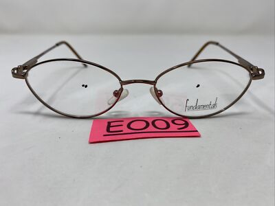 Fundamentals F105 BR 53-18-135 Brown Full Rim Metal 