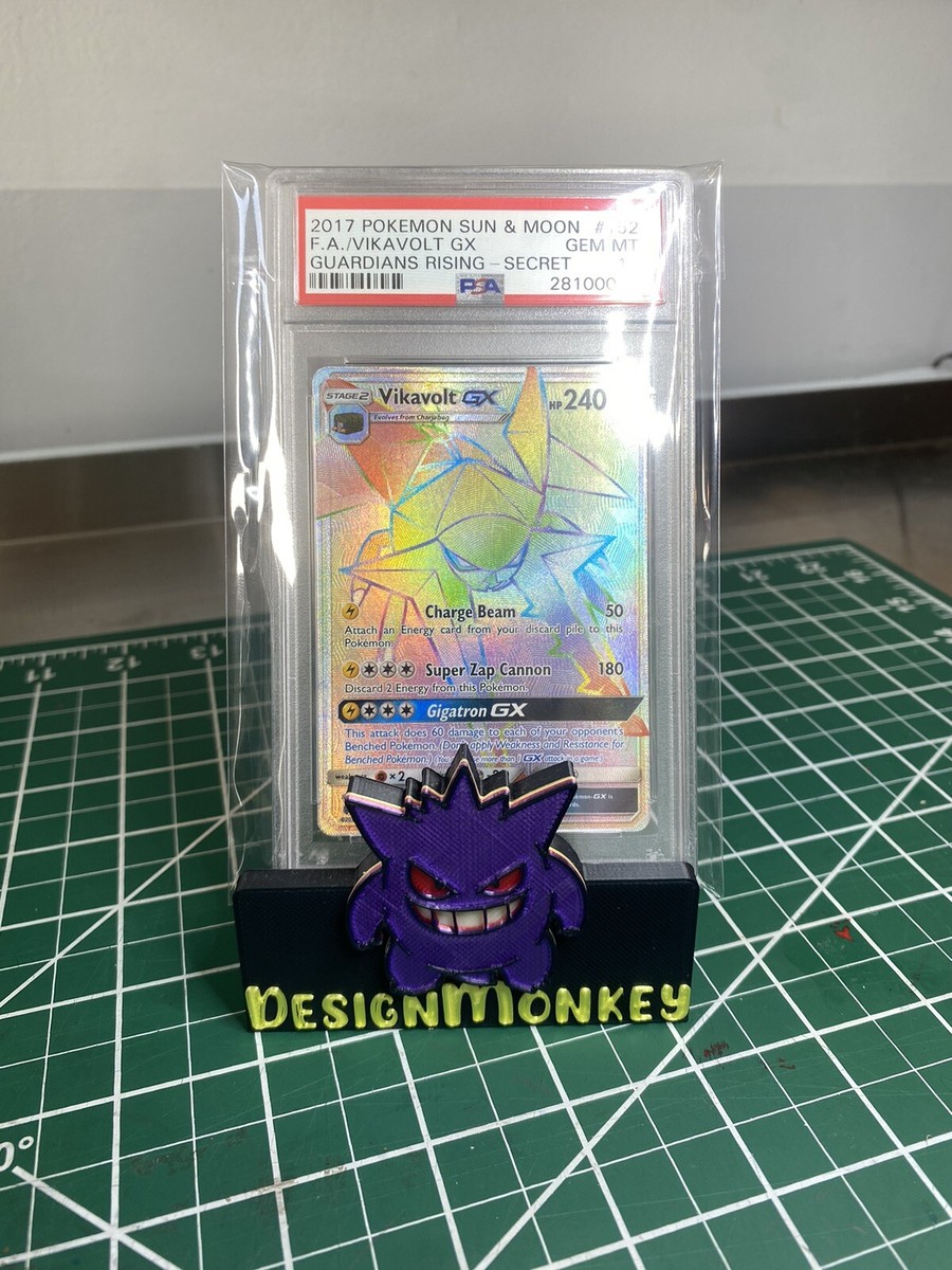 PSA 10 - Pokemon Sun & Moon Guardians Rising 152 Full Art Vikavolt